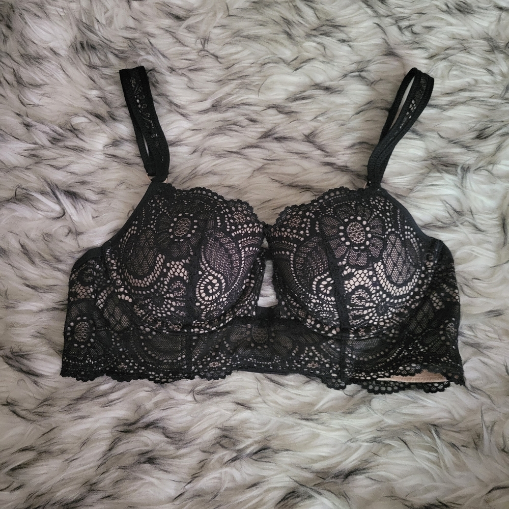 Aerie back lace Balconette Bra 34B